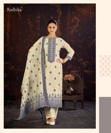 Azara banarashi adah-10 Wholesale dress materials in Delhi